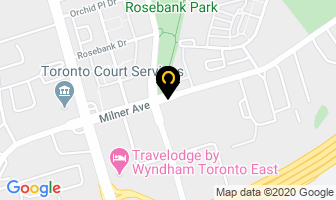 Presto Dry Cleaning & Alterations in Scarborough map