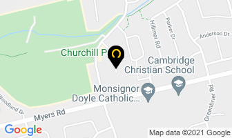Preston Cement Finishing in Cambridge map