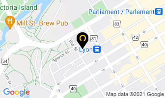 Prevost Associates in Guelph map