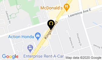 Price Value Gas in Scarborough map