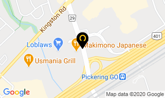 Primacy Pickering Walk In Clinic in Pickering map