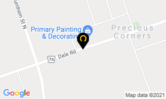 Primary Painting & Decorating in Cobourg map