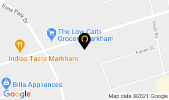 Primecity Markham Movers in Markham map