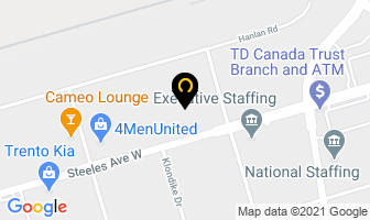 Primerica in Vaughan map