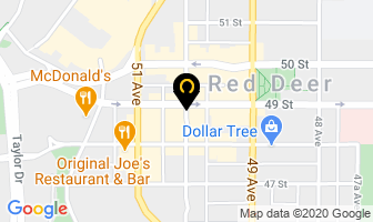 Primerica Financial Services in Red Deer map