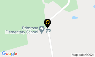 Primrose Es - Upper Grand District School Board in Mulmur map