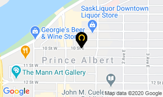 Prince Albert & Area Community Foundation in Prince Albert map