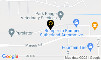 Prince Albert Auto Center in Prince Albert map