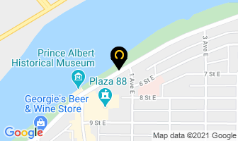 Prince Albert District Planning Commission in Prince Albert map