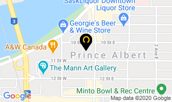 Prince Albert Model Forest Association Inc in Prince Albert map