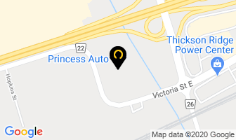 Princess Auto in Huntingdon map