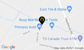 Princess Auto in Guelph map