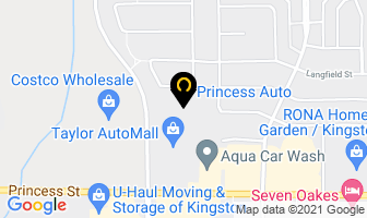 Princess Auto in Kingston map
