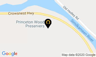 Princeton Wood Preservers Ltd in Princeton map