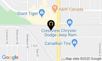 Principal Car Rentals in Regina map