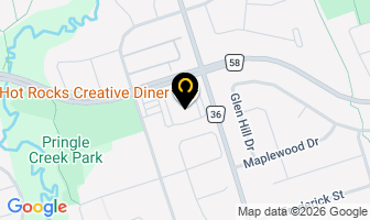 Pringle Creek Dental in Whitby map