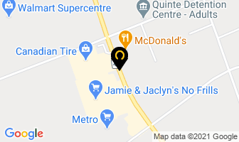 Pringle Fordtowing Service in Napanee map