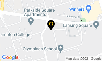 Print Three in Orillia map