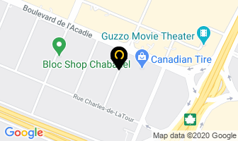 Printex in Montreal map