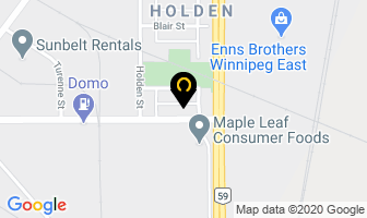 Pro-Ag Products in Winnipeg map