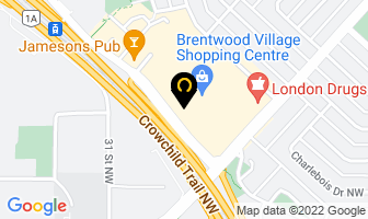 Pro Grace Dentistry in Calgary map