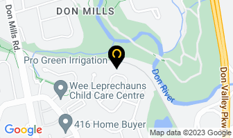 Pro Green Irrigation in Mississauga map