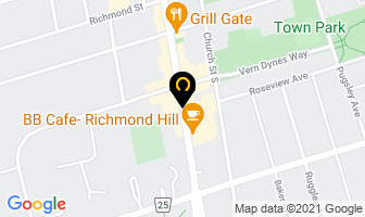 Pro Health Centre in Richmond Hill map