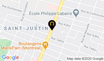 Pro J Soins Inc. in Montreal map