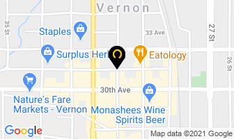 Pro Life Society Store in Vernon map