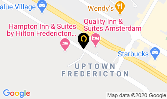 Pro Line Automotive in Fredericton map