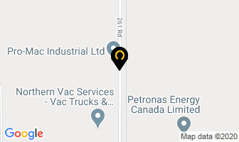 Pro-Mak Industrial Ltd in Fort St. John map
