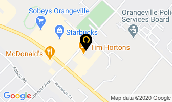 Pro Oil Change in Orangeville map