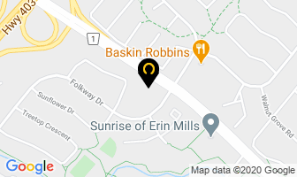 Pro Oil Change in Mississauga map