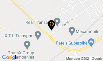 Pro Rides in Vaudreuil-Dorion map
