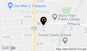 Pro Solutions Plumbing Heating & Air Conditioning Inc in Stony Plain map