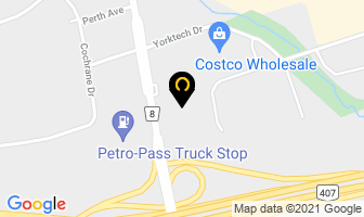 Pro Spa in Markham map