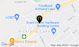Probation Parole Services in Kirkland Lake map