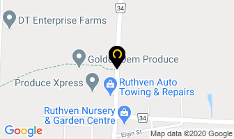 Produce Xpress in Kingsville map