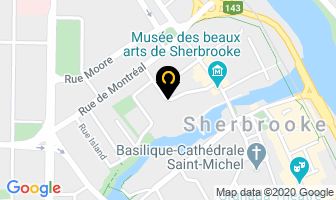 Produits American Biltrite Ltee in Sherbrooke map