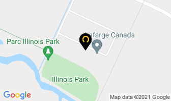 Produits Chimiques Simco Inc in Brossard map