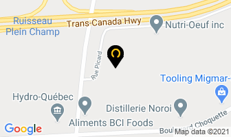 Produits Neptune in Saint-Hyacinthe map