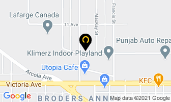 Professional Auto Body Ltd in Regina map