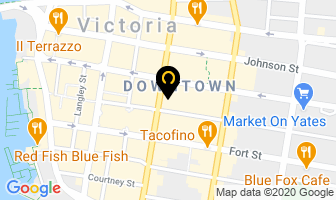 Professional Employees Assn in Victoria map