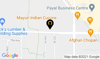 Professional Furniture in Surrey map
