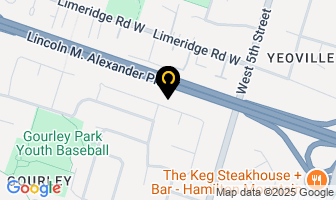 Professional Garage Doors And Openers Inc. in Hamilton map