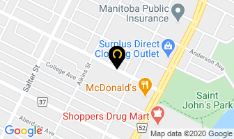 Professional Learning & Leadership Centre in Winnipeg map