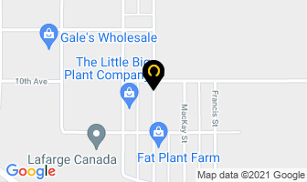 Professional Plumbing & Heating in Regina map