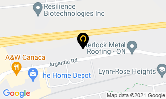 Professional Warehouse Demonstrations in Mississauga map