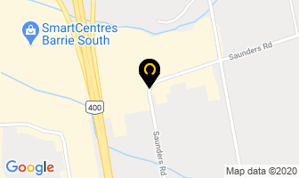 Profin Finishing Equipment Inc in Barrie map