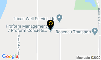 Proform Concrete Services Inc in Red Deer County map